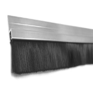 Brush Strip that fits on the bottom of the door - 8ft length