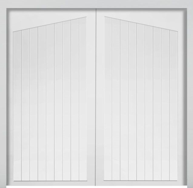 Steel Up & Over Single Garage Doors - Gatcombe - (Price Inclusive of Steel Frame)