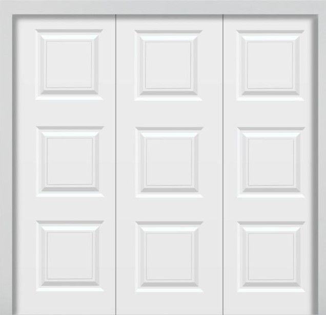 Steel Up & Over Single Garage Doors - Georgian
