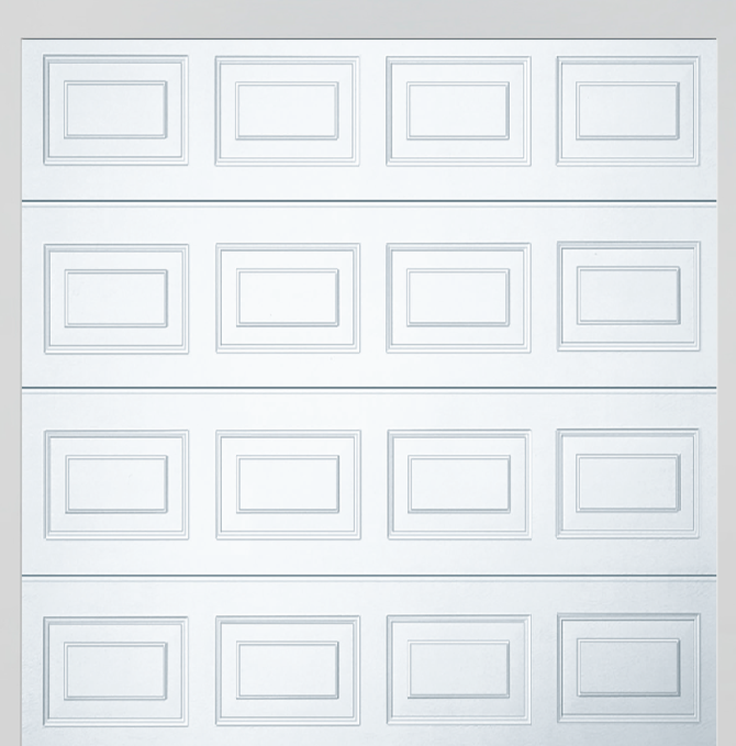 Sectional Thermalift 20 Overhead Garage Doors -  Panelled Woodgrain Georgian