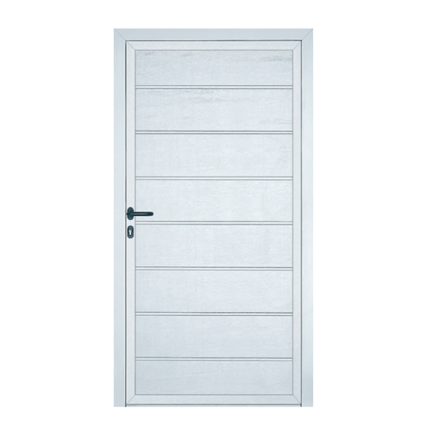 Sectional Thermalift 45 Matching Personnel Doors - Large Rib