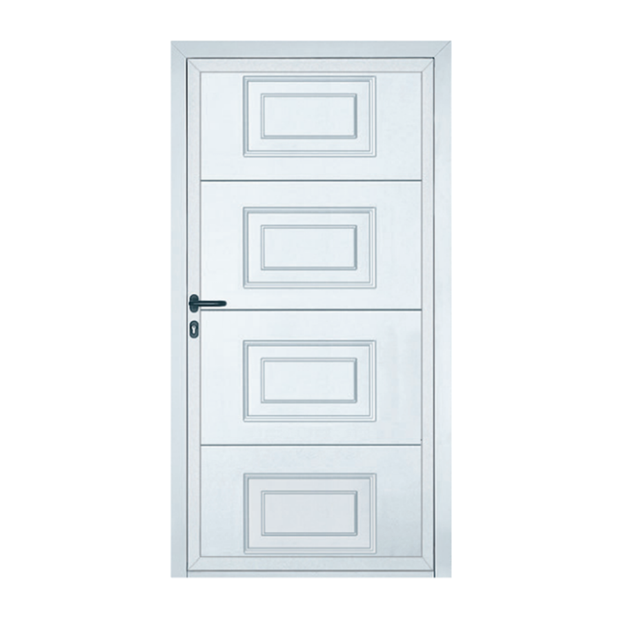 Sectional Thermalift 45 Matching Personnel Doors - Panelled