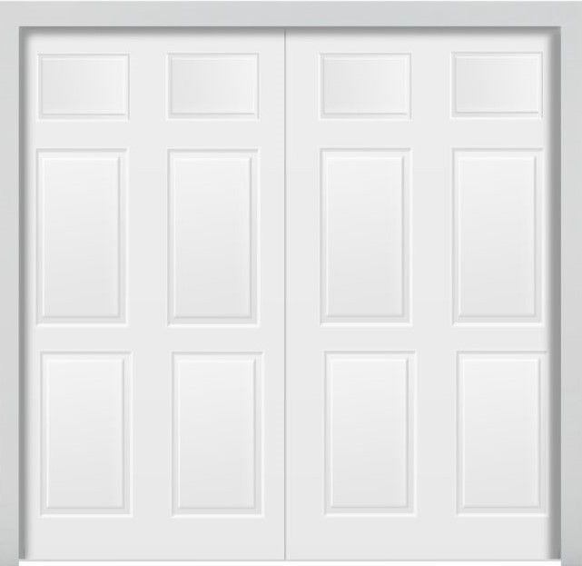 Steel Up & Over Single Garage Doors - Sheraton