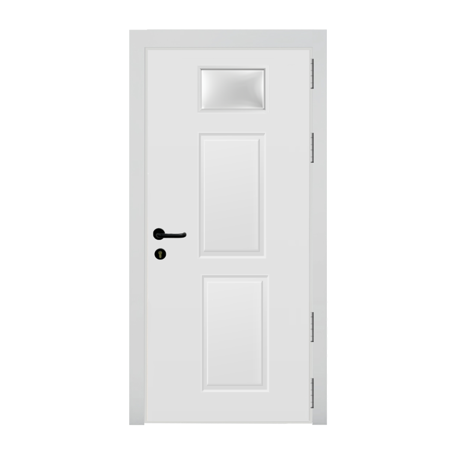Steel Matching Side Doors - Sheraton II Glazed